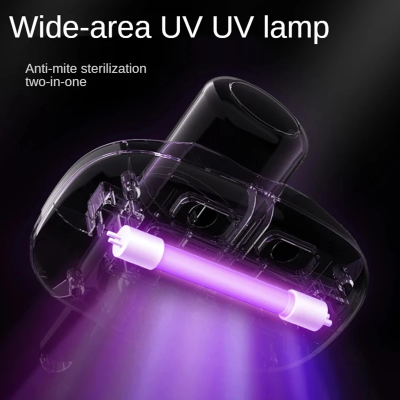 Supor เครื่องดูดฝุ่นดูดฝุ่น10KPa ใหม่เครื่องดูดไรฝุ่นสำหรับเตียงหมอนเสื้อผ้าโซฟา