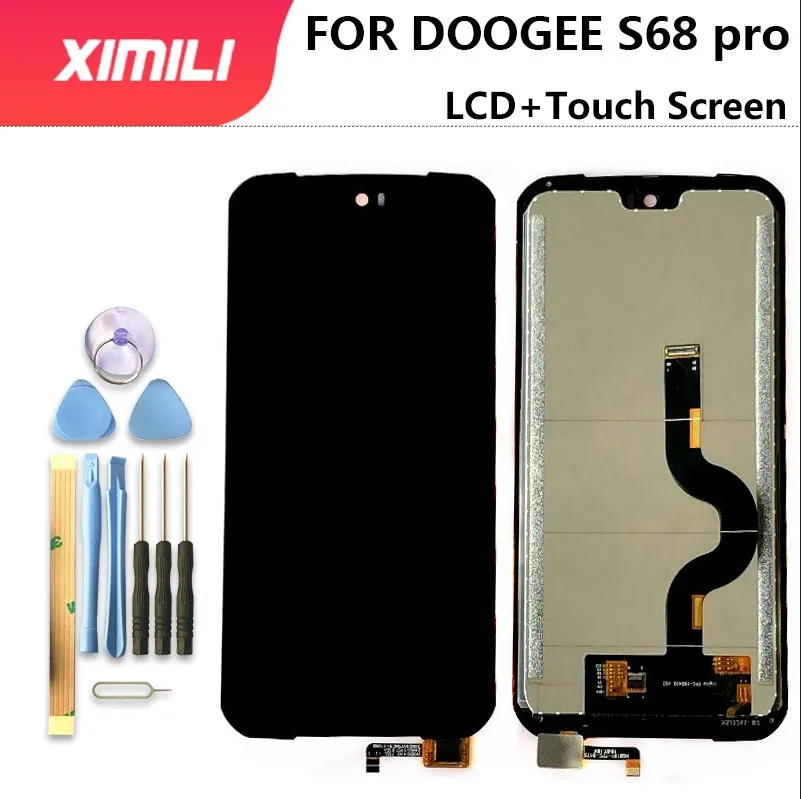 

New 100%Original 5.9 inch Doogee S68 PRO LCD Display+Touch Screen Digitizer Assembly LCD+Touch Digitizer for DOOGEE S68PRO+Tools