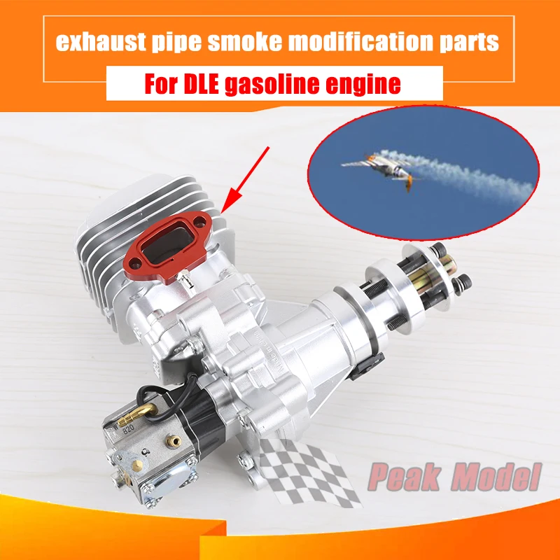 DLE gasoline engine universal exhaust pipe smoke modification parts modified interface/ smoke generator/ Smoke Pump