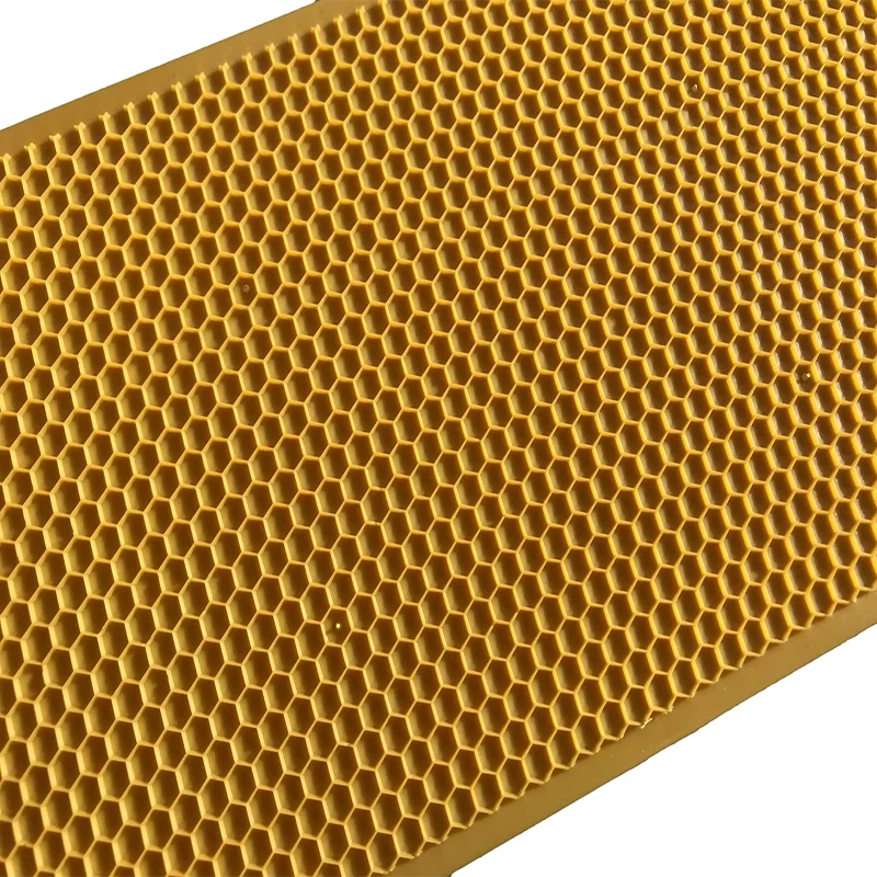 10PCS plastic bee foundation beewax foundation sheet honeycomb home ruche dadant for bees hotel insects Beekeeping  tools