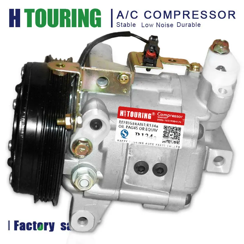 For Car Subaru Forester / Baja 2.5L AC Compressor DKV14G 73111-SA001 73111SA001 506021-6432 506021-6433 506221-4510 73111-AE090