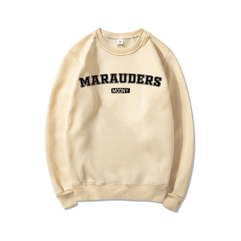 Marauders Sweatshirt Book Lover Crewneck Sweatshirts Harajuku Hoodie Unisex Graphic Hoodies Long Sleeve Tops Casual Sweatshirt