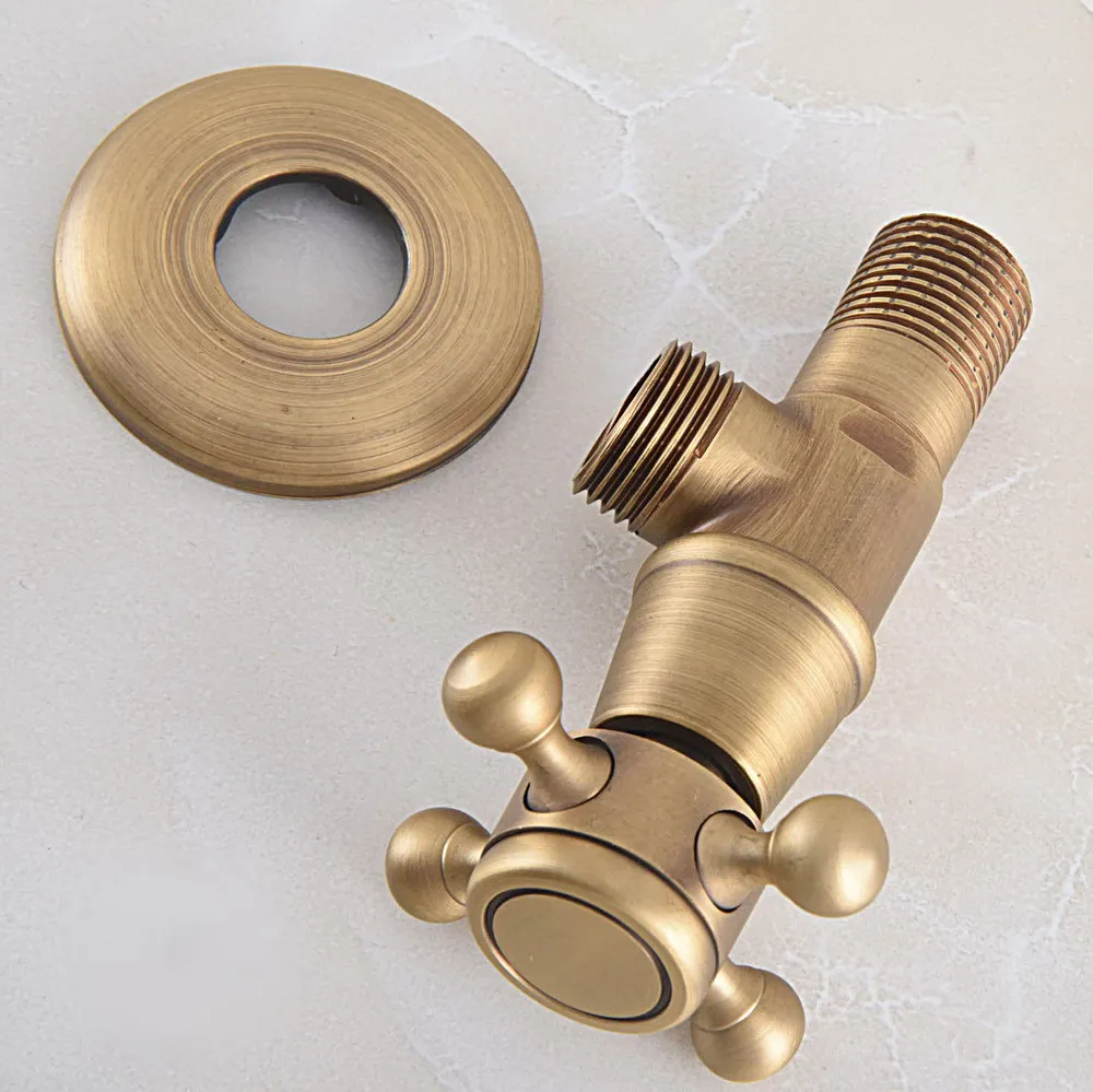 2 Pcs Antique Brass 1/2\