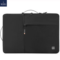 WIWU New Portable Laptop Sleeve 13 14 Double Layer Laptop Bag for MacBook Air 15 Air 13 2022 Case Waterproof Bag for Laptop 15.6