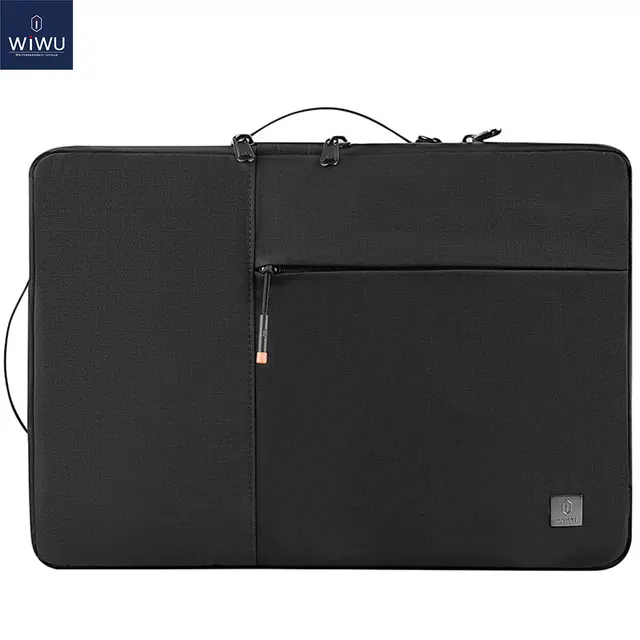 WIWU Nowy przenośny pokrowiec na laptopa 13 14 Dwuwarstwowa torba na laptopa do MacBook Air 15 Air 13 2025 Wodoodporna torba na laptopa 15.6