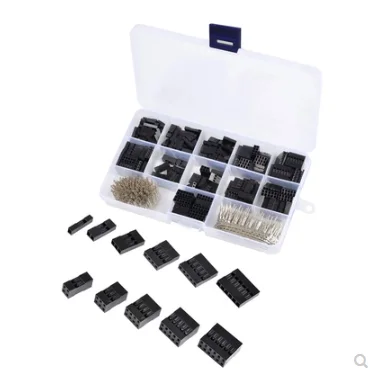 620 دوبونت الطائر رئيس موصل شل مع 2.54 مللي متر ذكر/أنثى القصب بعقب لوحة مجموعة صناديق