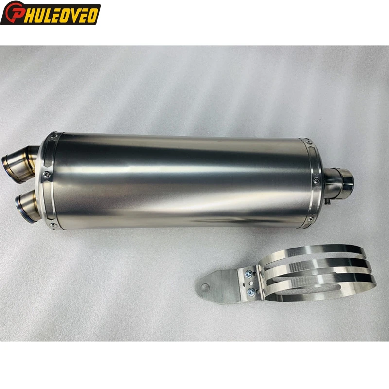 

Titanium Alloy for Honda CRF1000L Africa Twin 2016-2019 ADVENTURE SPORTS 2018-2019 Motorcycle Exhaust Muffler Escape Elliptical