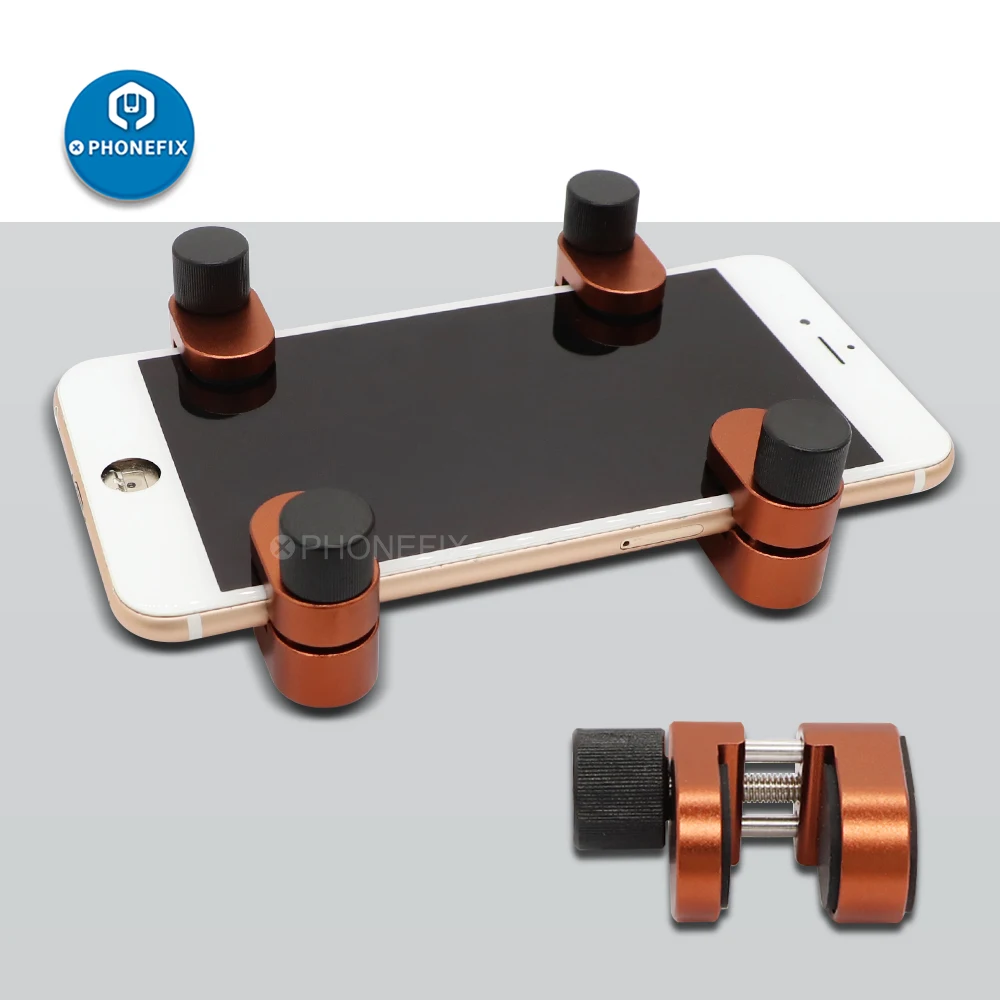 Herramientas de reparación de teléfonos, abrazadera ajustable de fijación de teléfono, juego de Clip de fijación de pantalla LCD para iphone y Ipad, 4/8 Uds.
