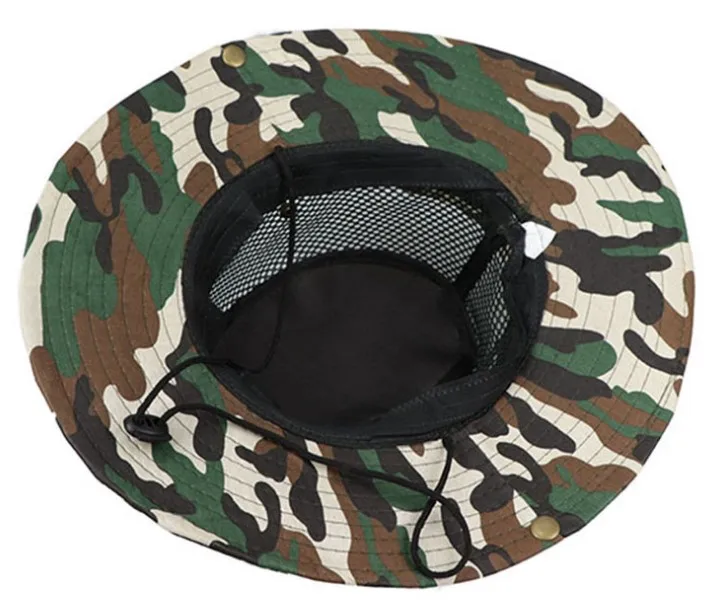 Factory direct outdoor Visor cap camouflage hat fisherman hat fishing cap cheap hat mountaineering cap pen