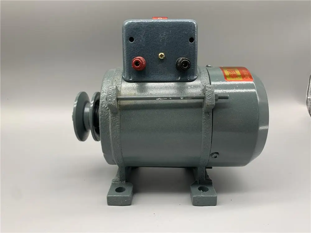 発生器 220 v ハイパワー 3500 ワット 5000 ワット小型プーリータイプ永久磁石照明発電機 dc