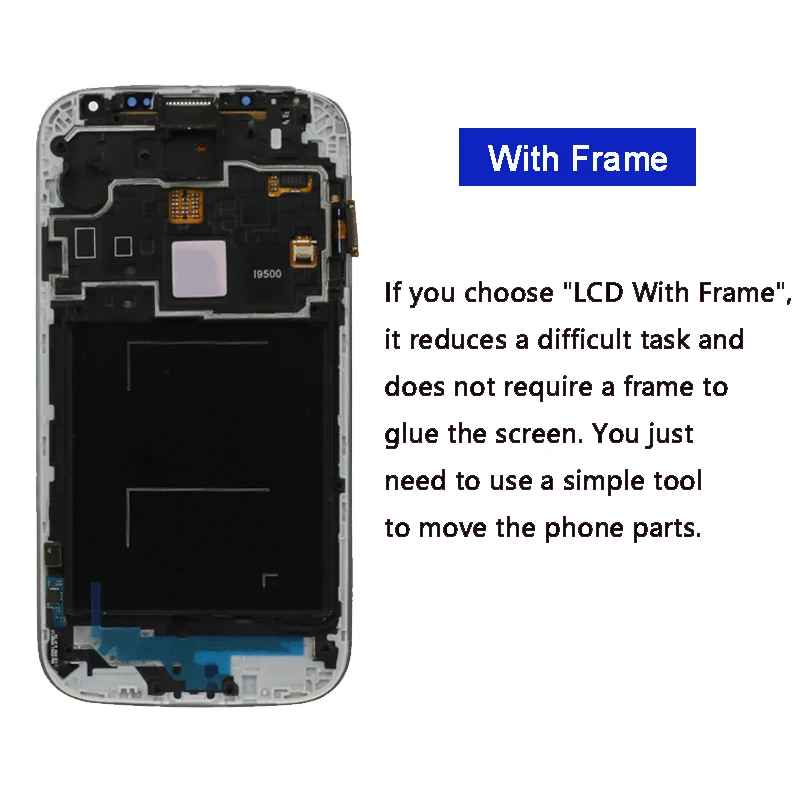 5.0 "Super AMOLED do Samsung S4 i9500 i9505 i9506 i337 i545 wyświetlacz LCD Digitizer do Samsung S4 zamiennik LCD — zdjęcie produktu 3