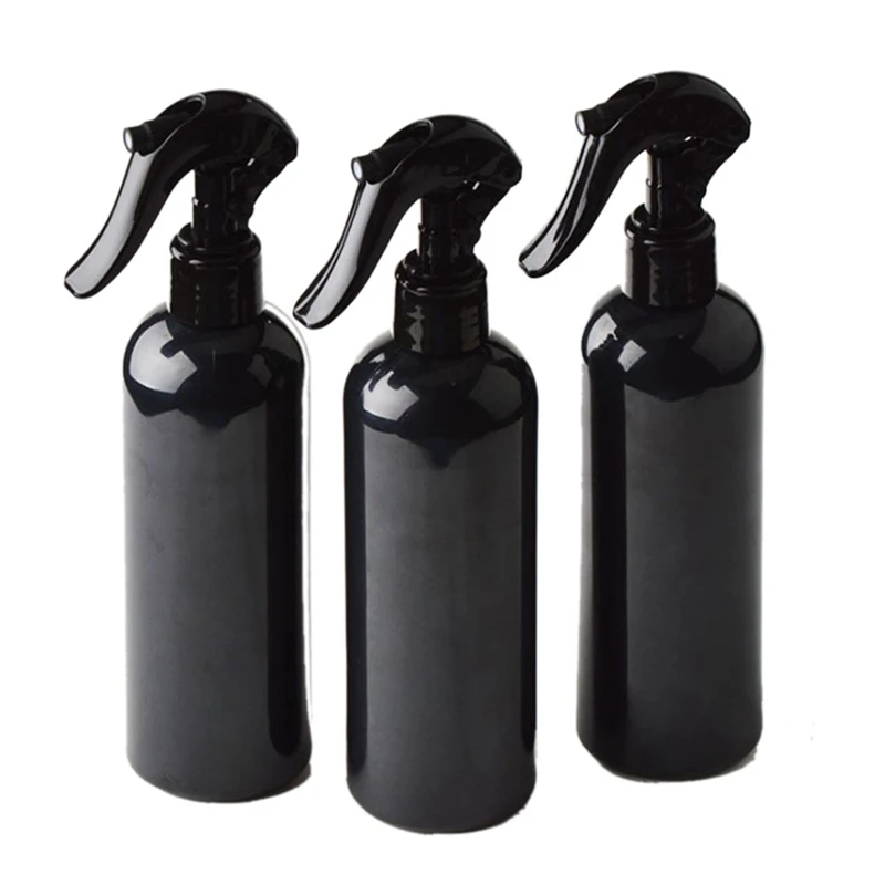 10Pcs Multifunctional 300ML Plastic Spray Bottle Trigger Sprayer Essential Oil Perfume Container Portable Hair Tools Water Spray