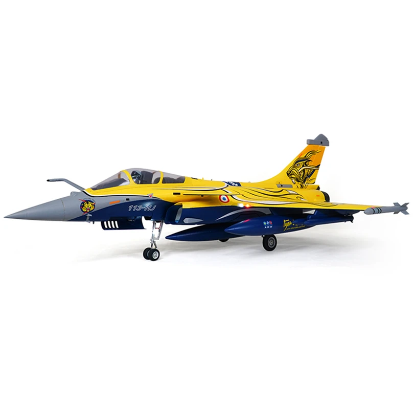 FMS RC Airplane Plane 80mm Rafale Dassaul Ducted Fan EDF Jet 6S 6CH With Flaps EPO PNP Model Plane Hobby Aircraft Avion