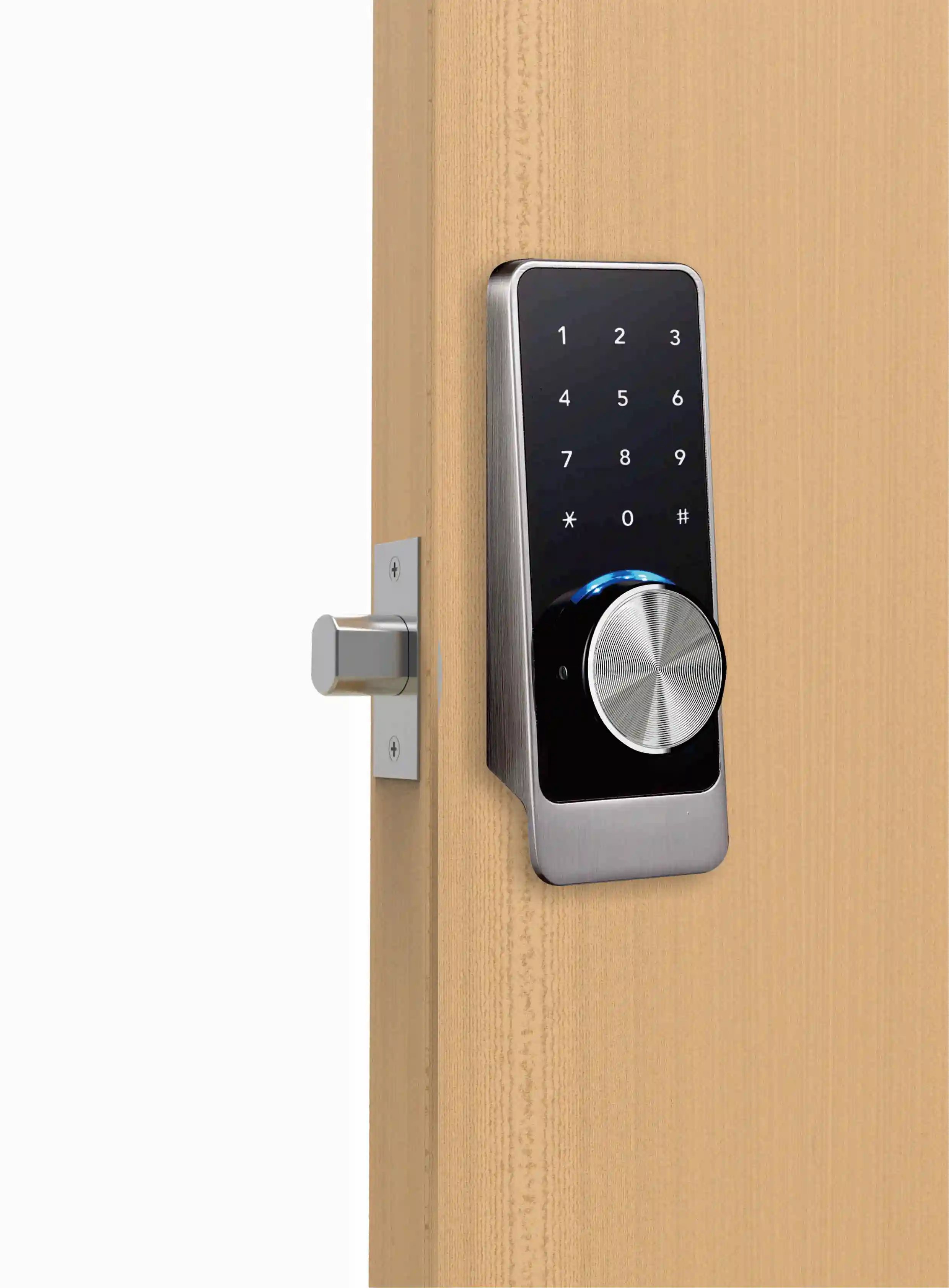 TT lock App Smart Fingerprint Door Lock, Electronic Deadbolt Security Safe Bluetooth RFID Keypad Digital Door Lock