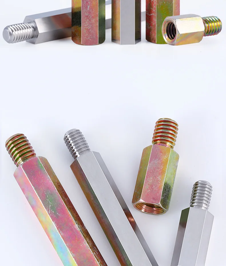 M2 M2.5 M3 M4M5 M6 M8 Nickel Plated Zinc Plate Carbon Steel Male Female Hex Standoff Pillar PCB Motherboard Mount Hexagon Spacer