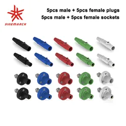 20PCS R-LOK 150A Male Female Plug Socket Set Single Pole Power Connector Highly Insulated Housing High Conductivity