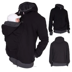 Mutterschaft Mäntel Baby Träger Jacke Känguru Warme Mutterschaft Hoodies Frauen Oberbekleidung Mantel Für Schwangere Frauen Mutterschaft Kleidung