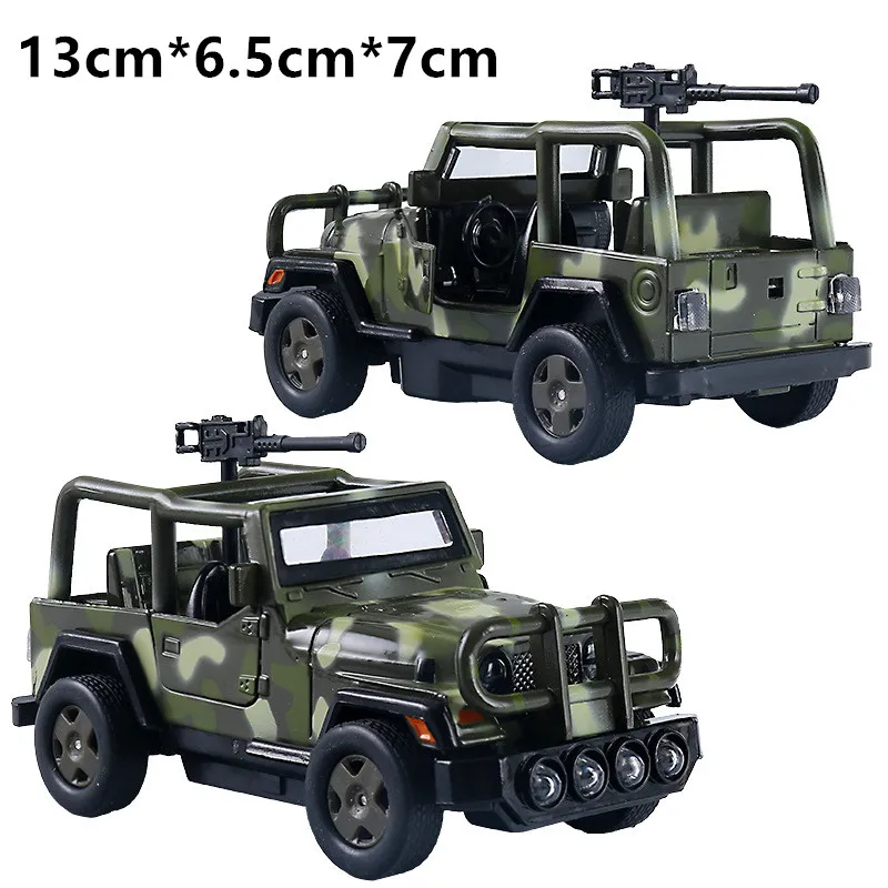 Kinderen Militaire Model, 1:36 Alloy Pull Back Geluid En Licht Rocket Kraan Auto, Missile Launcher Speelgoed, groothandel Hot Geschenken