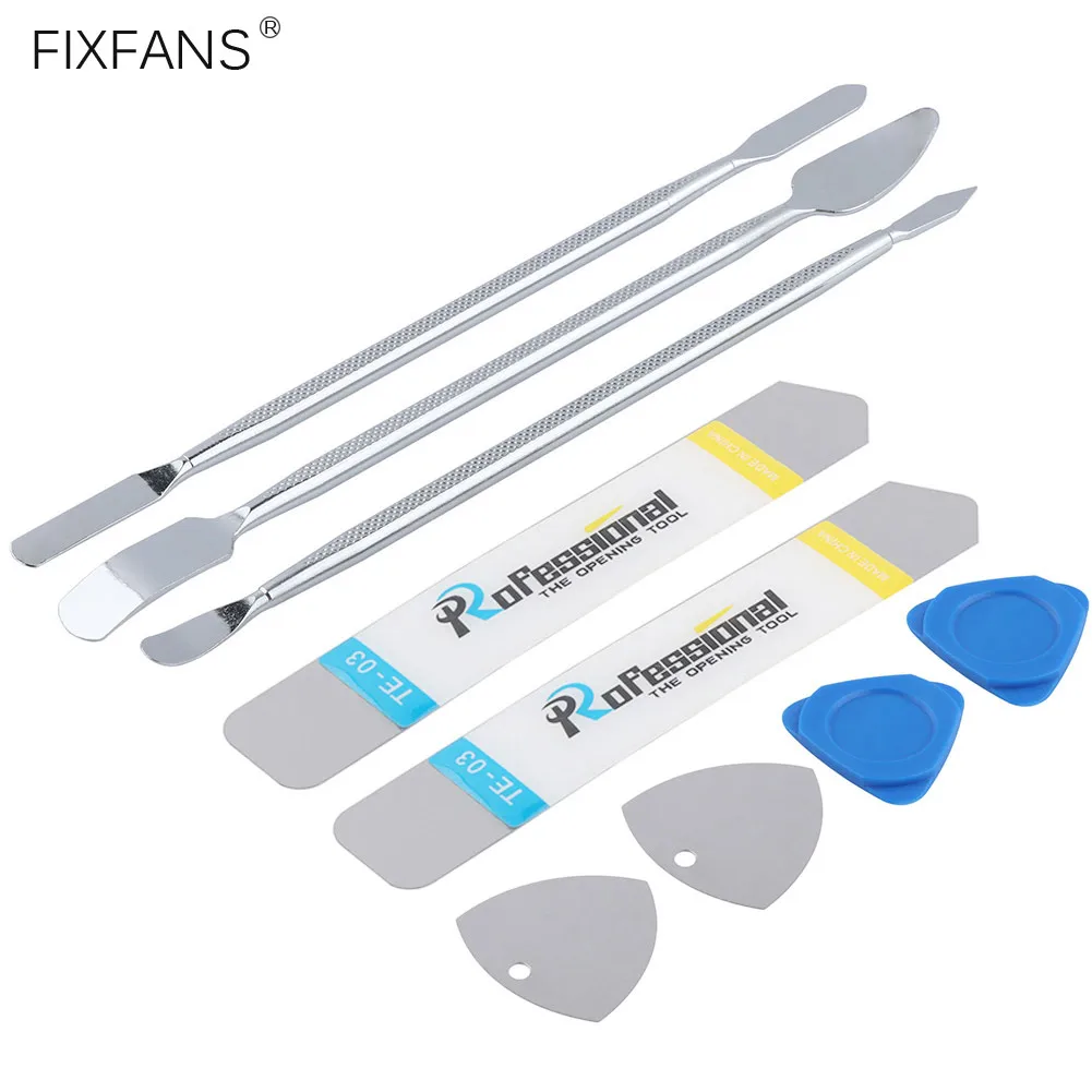 Ferramenta de Alavanca Spudger de Metal com Extremidades Duplas com Palhetas de Abertura Fina para Celular Tablet Laptop pc Removedor de Tela Kit de Ferramentas de Reparo