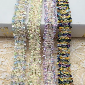 Tweed -Gurtbandband mit zerkleinerten Seiten, Hüten und Pins -Spielen, 2 cm, 3 cm, 5 Yards pro Los Jacquard Guarrison Nähzubehör 12 Hauptverkauf Tweed Tape - №5