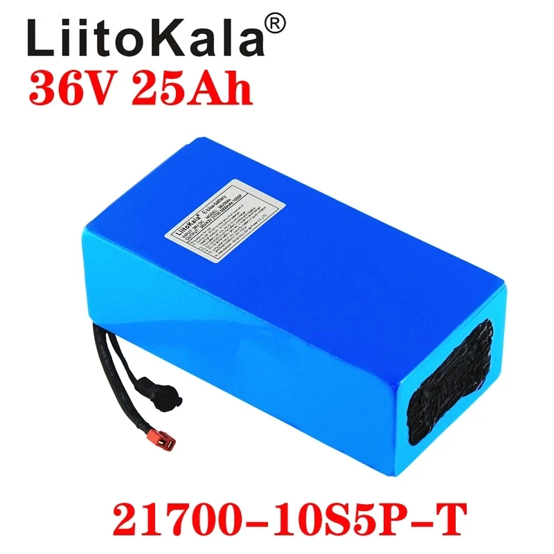 LiitoKala 21700 battery 36V 30Ah 25ah 20ah 15ah 40ah 50ah 45ah battery pack high power battery 42V Ebike electric bicycle