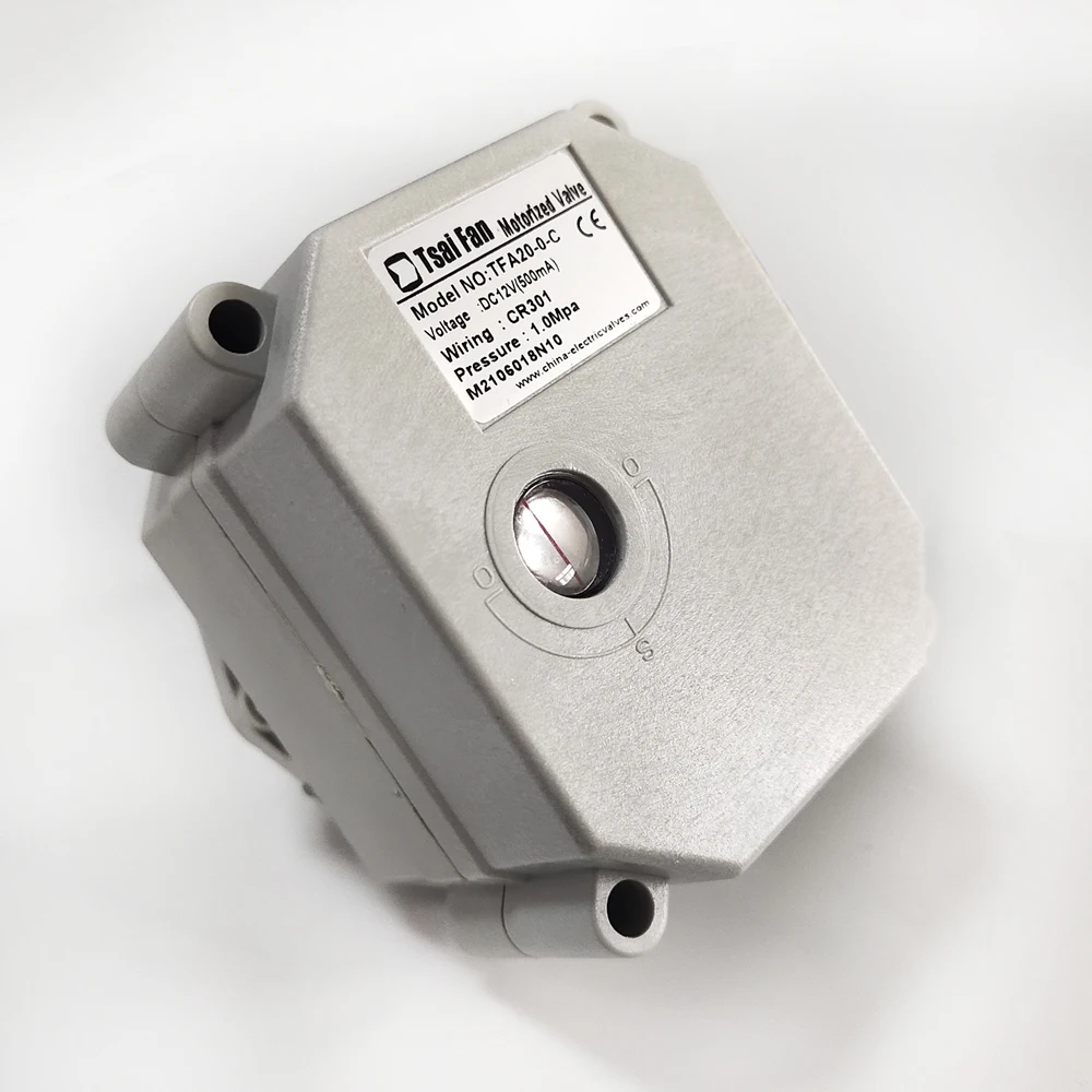 Imagem -03 - Válvula Elétrica Cabeça Acionada Controle Automatizado Atuador com Indicador de Posição e Sinal Feedback Dc5 12 24v 57 Fios