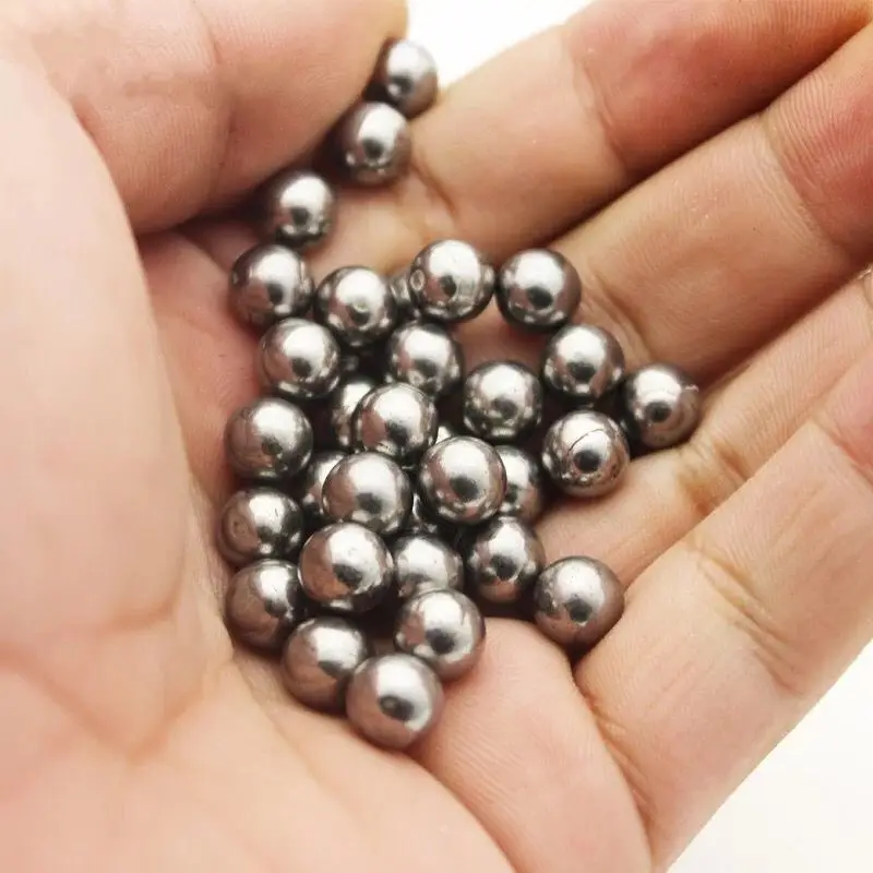 1000 Pcs/lot 6mm 7mm 8mm Steel Balls Slingshot Hunting High-carbon Steel Slingshot Balls Catapult Slingshot Hitting Ammo Steel