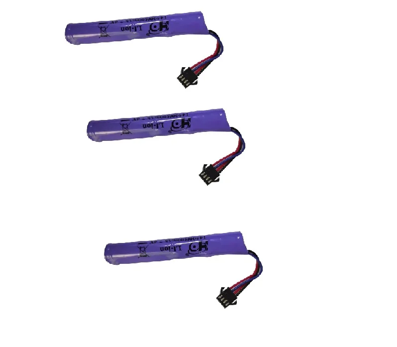 7.4V 500Mah แบตเตอรี่สำหรับ Mainan Mobil RC ถังรถไฟหุ่นยนต์เรือปืน500Mah 7.4V แบตเตอรี่แบบชาร์จไฟได้