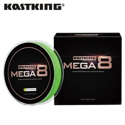 Kastking-linha de pesca multifilamento mega8, 137m, 274m, 457m, 8 fios, pe trançado, 10lb, 15lb, 20lb, 25lb, 30lb, 40lb, 80lb