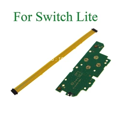 Original For Switch Lite Original Power Switch direction pcb board with left ribbon cable L button board keyboard circuit board