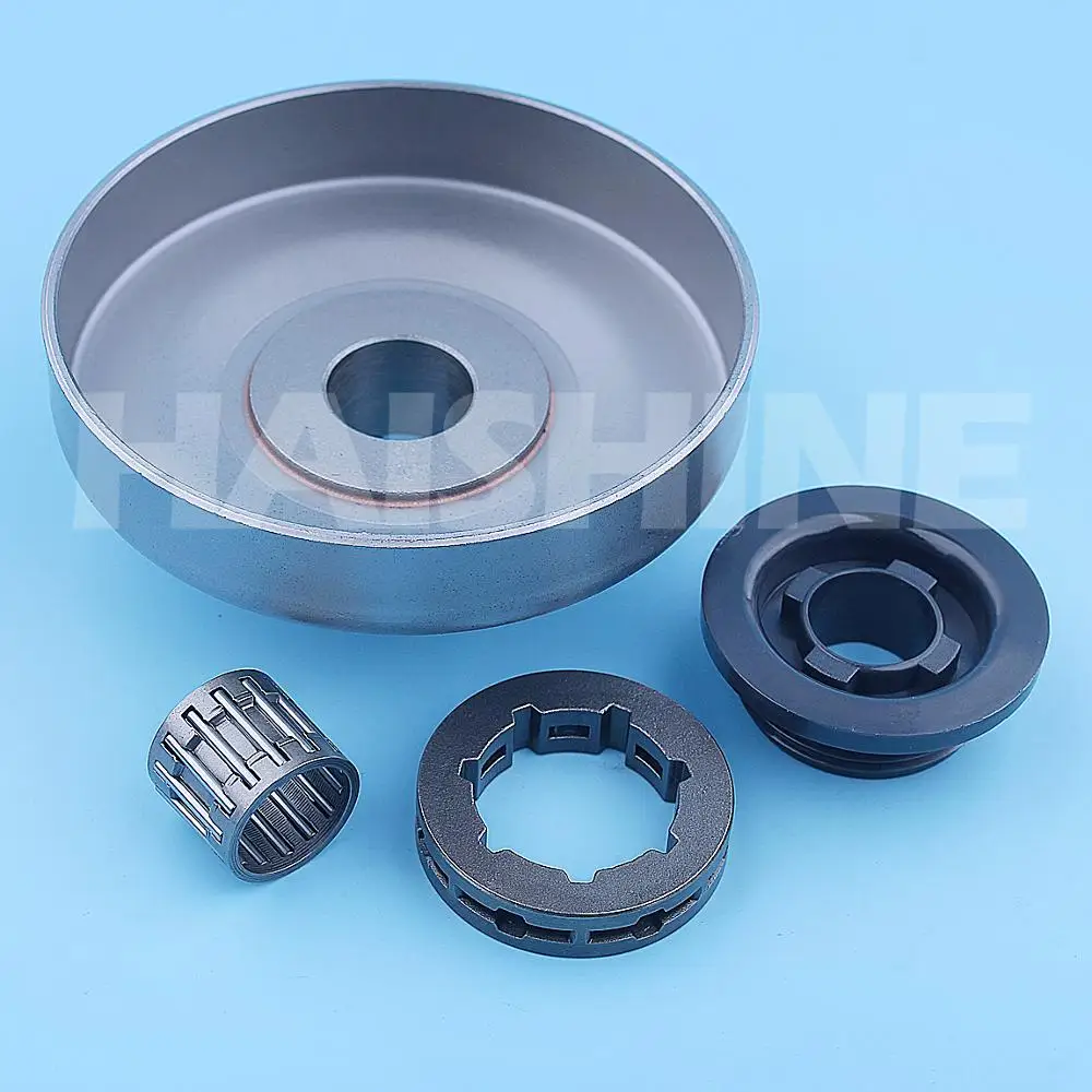 Imagem -04 - Tambor de Embreagem Husqvarna 394 394xp 395xp Roda Dentada Peças de Reposição com Rolamento de Agulha 395 Polegadas7t