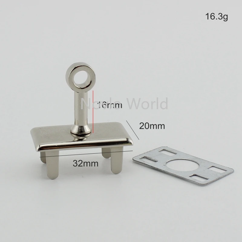 4 pieces test, 32*20mm, high quality metal lock for purse bag handle locks women handbag locks base diy hardware accessories