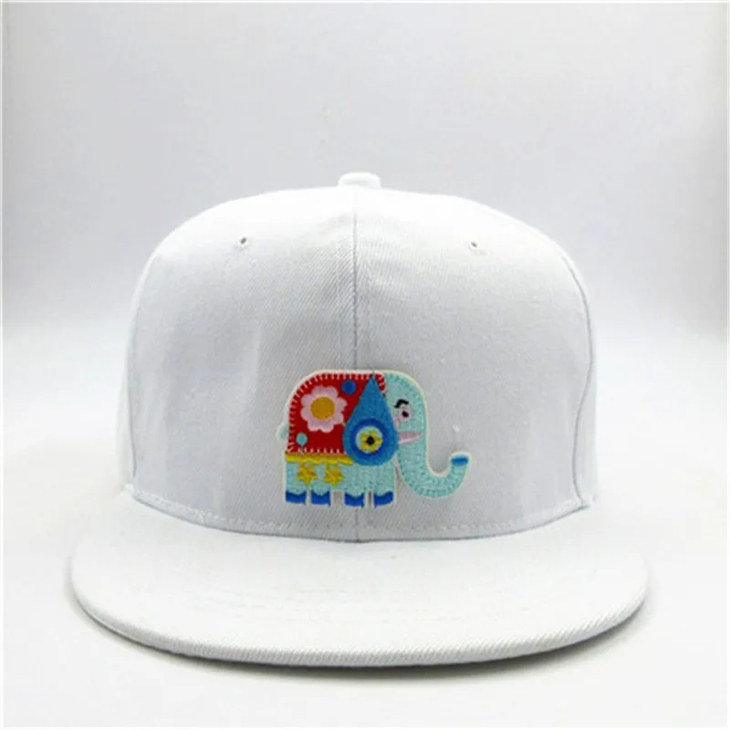 

Cartoon Elephant embroidery Baseball Cap hip-hop cap Adjustable Snapback Hats for men and women 391