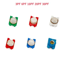 10PCS Trimmer Adjustable capacitor 3PF 6PF 10PF 20PF 30PF SMD TZC3Z300A110 TZC3Z060A110 TZC3Z030A110 TZC3Z200A110 TZC3Z100A110