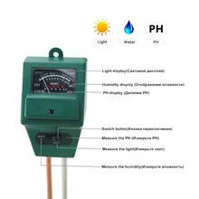 3-in-1 Soil pH Meter with Light and Moisture #5