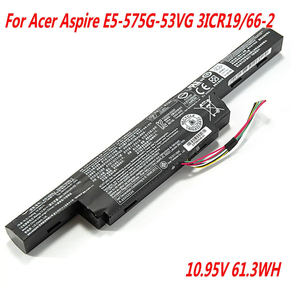 

High Quality AS16B5J AS16B8J Laptop battery For Acer Aspire E5-575G-53VG 3ICR19/66-2 F5-573G