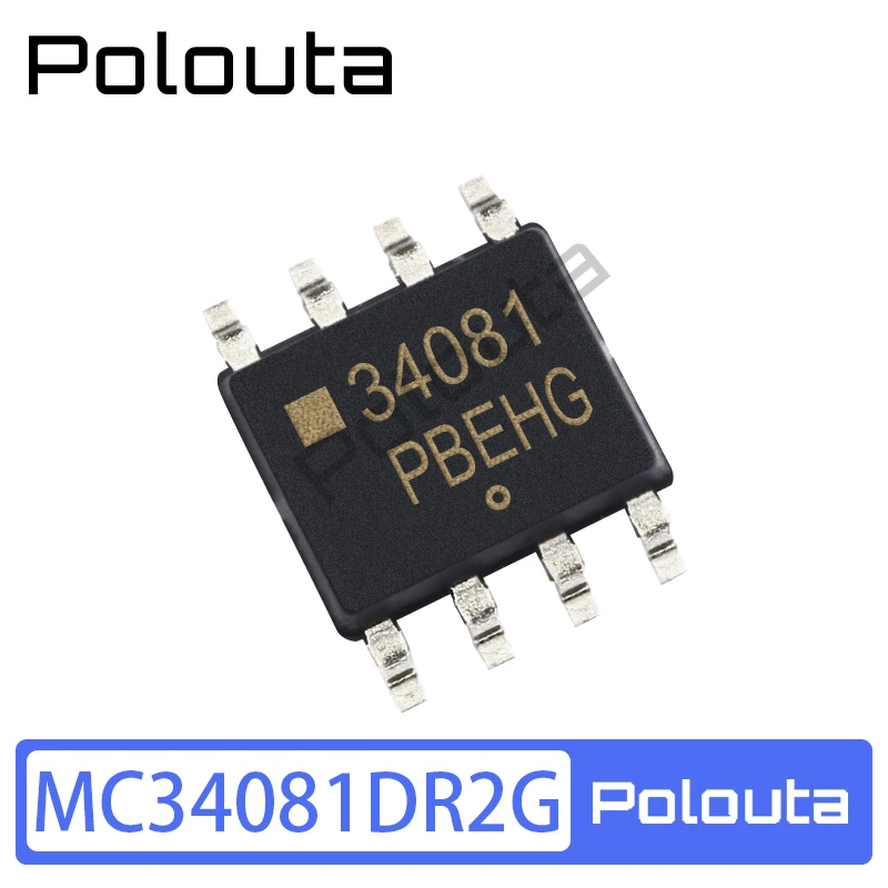 5 Pcs MC34081D MC34081DR2G SOP-8 JEFT Input Operational Amplifier DIY Acoustic Components Kits Arduino Nano Integrated Circuit