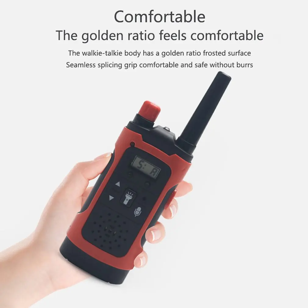 2Pcs/Pack Walkie Talkie Two-way Radio Stations Long Range Walkie-talkies Profesional Walkie Talkie Wireless Call Walkie Talkie