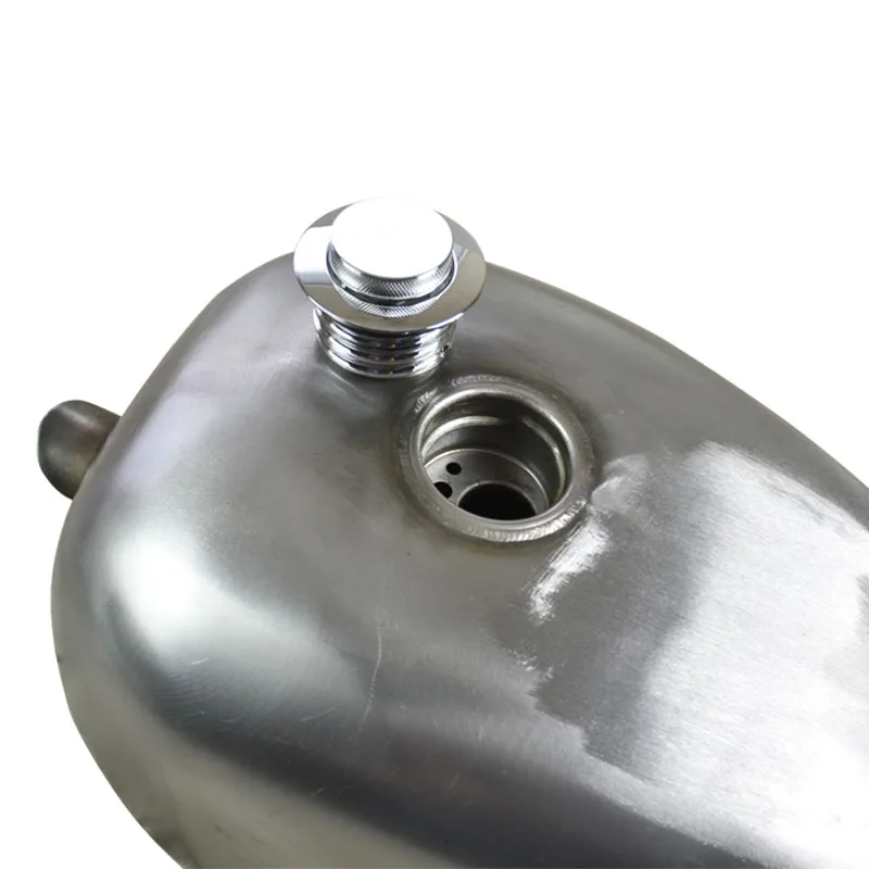 6.8 Liter Small Size Tank Vintage Motorcycle Modification Chopper Bobber Carburetor Egg shape Fuel Tank