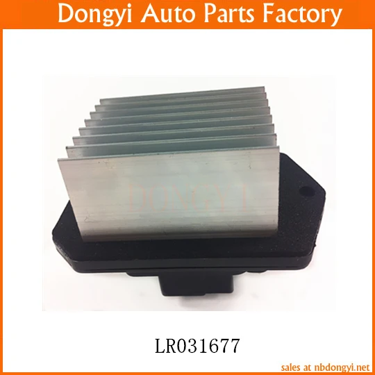 

Blower Motor Resistor OE NO. LR031677