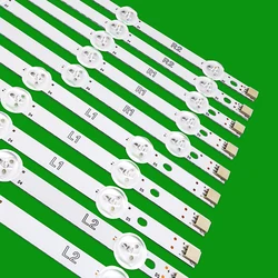 (New Original)10 PCS/Set LED Backlight Strip for LG 42LA620S 42LN570S 6916L-1214A 6916L-1215A 6916L-1216A 6916L-1217A
