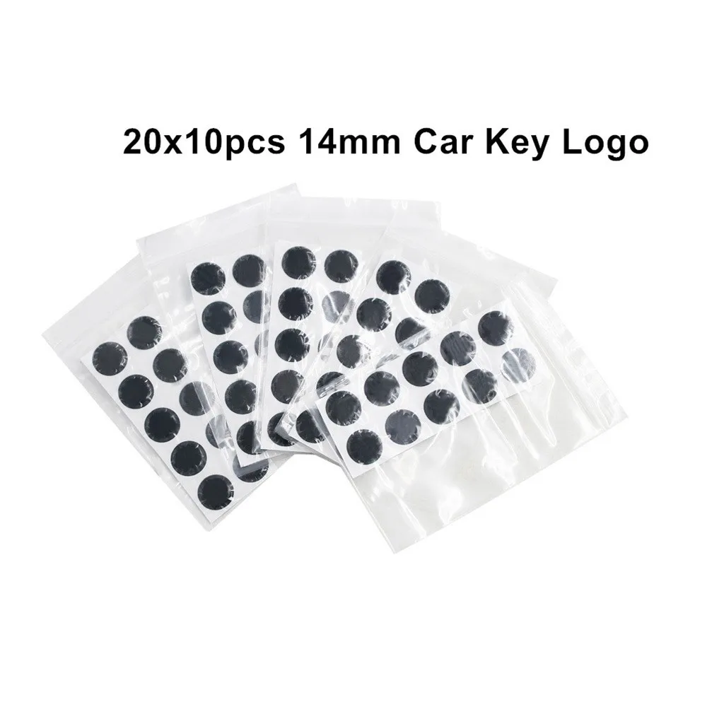 175pcs Car key Blank Flip Folding Remote KD VVDI Key Blade Key Embryo for JMD VVDI KEYDIY KD Remote with 200pcs Logo 200pcs Pins