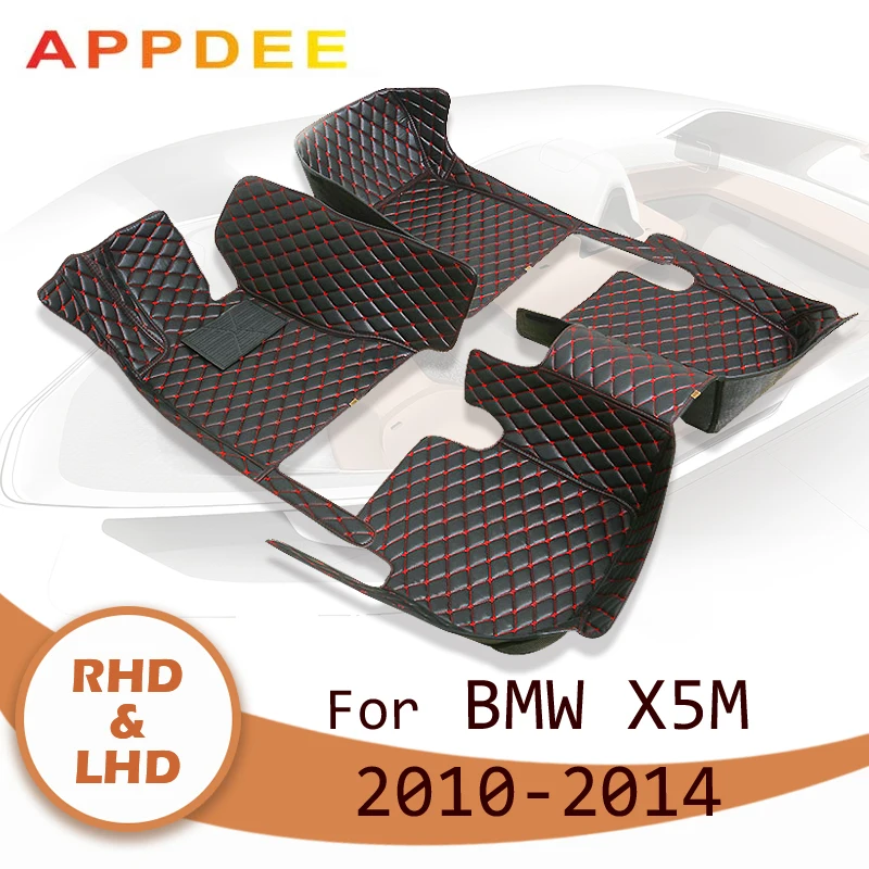 

APPDEE Car floor mats for BMW X5M 2010 2011 2012 2013 2014 Custom auto foot Pads automobile carpet cover