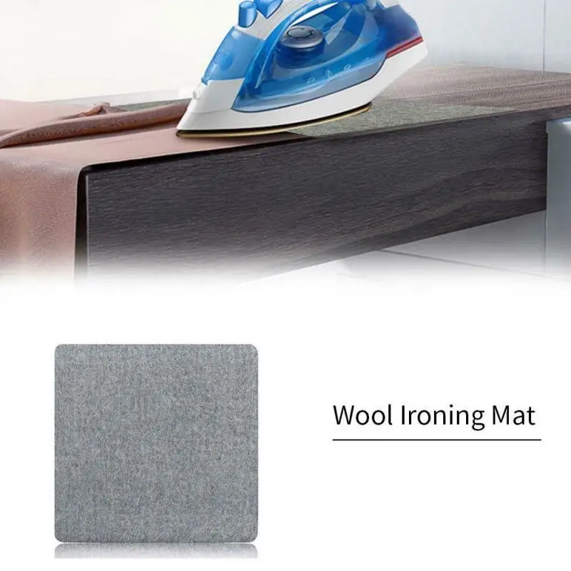 High Temperature Ironing Cloth Ironing Pad Ironing Board Wool Cover Protecte Insulation Against Pressing Pad Boards Household