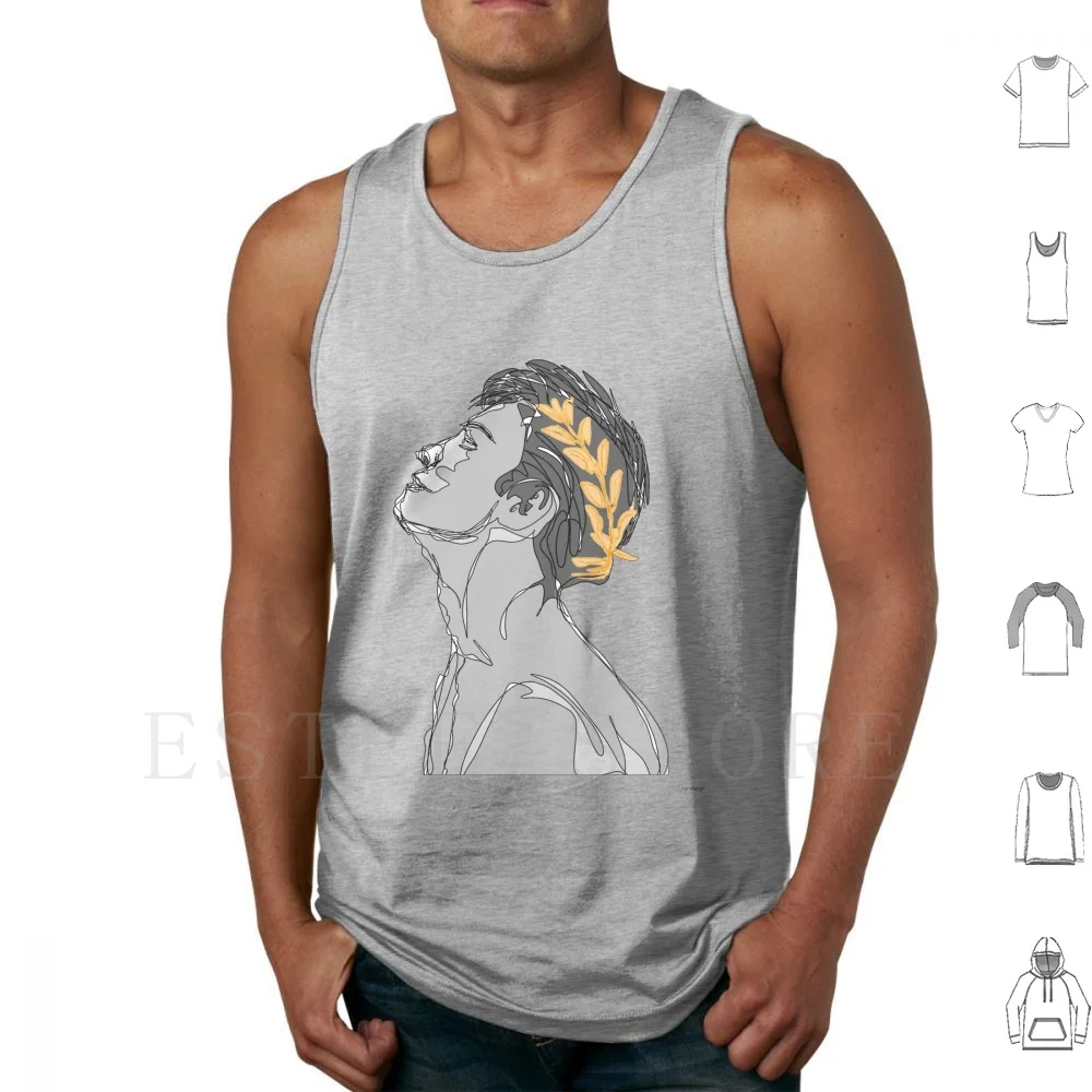 Man Greek Tank Tops… - image