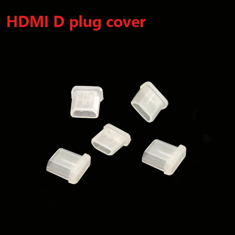 100PCS dust cover high-definition cable dust cover plug protective cover plastic cover dust cap