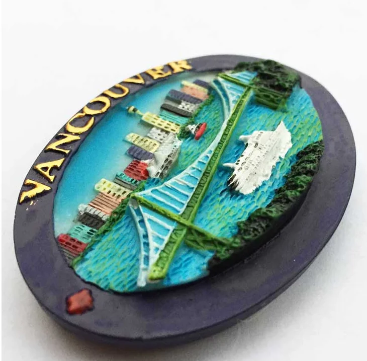 Canada Vancouver Huashimen bridge    Fridge Magnet home decoration