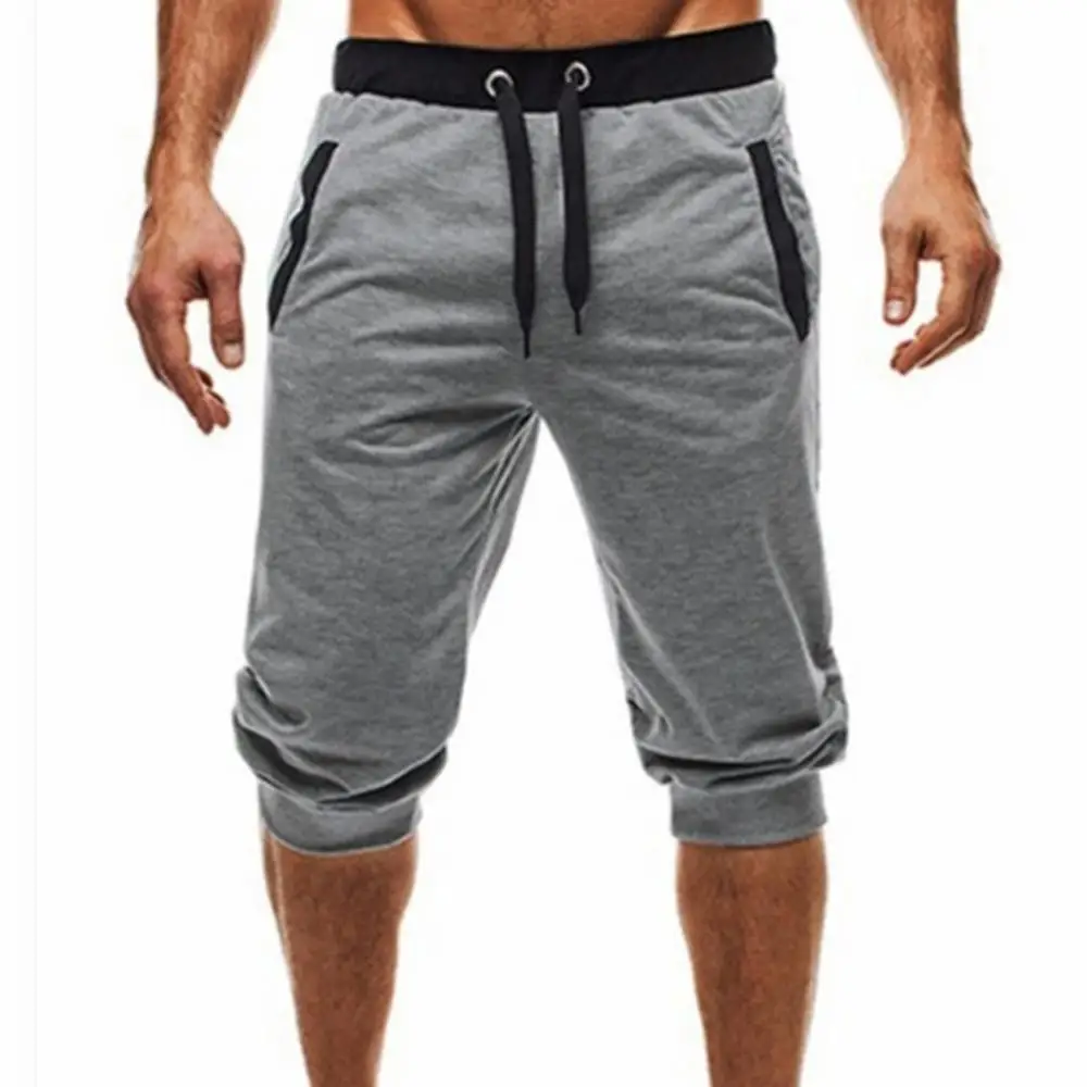 Summer 2021 Fashion Mens Shorts Baggy Jogger Casual Slim Harem Slacks Casual Soft Cotton Trousers Shorts Summer For Men\'s Pants