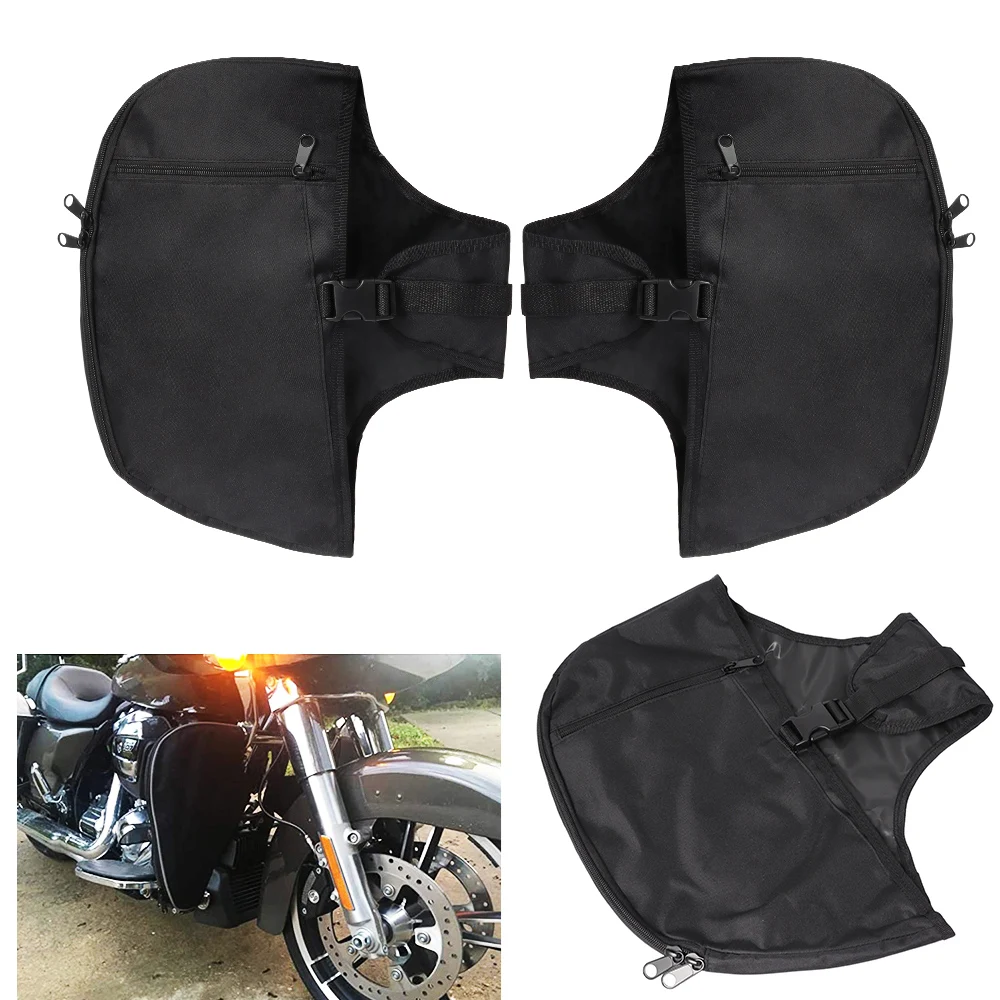 Dla Street Electra Glide Touring motocykl miękkie obniża Chaps ocieplacz na nogi torba ochrona Rider nogi dla Road King 1980-2019