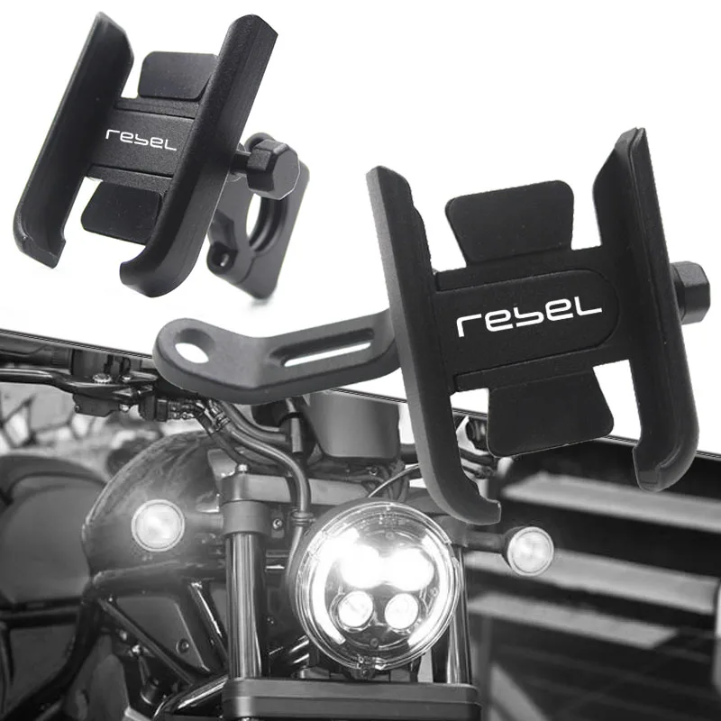 For HONDA REBEL CMX 300 500 CMX300 CMX500 2017- 2020 2021 Motorcycle Accessories handlebar Mobile Phone Holder GPS stand bracket